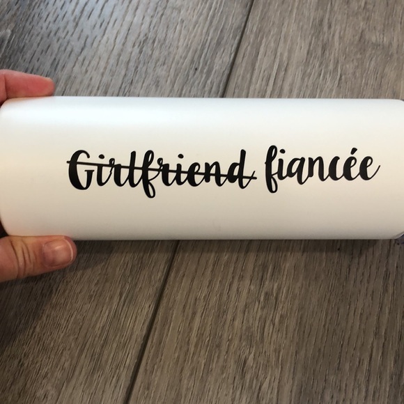 Two fiancé/fiancée tumblers - Picture 3 of 8